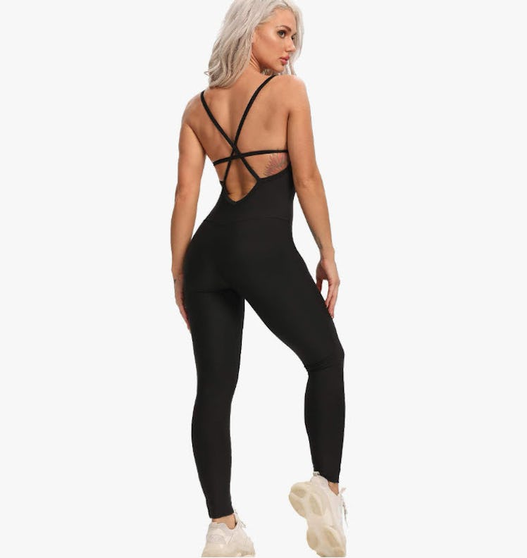 FITTOO Backless Jumpsuit