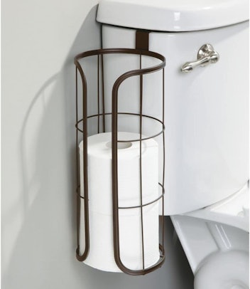 mDesign Modern Hanging Toilet Paper Holder