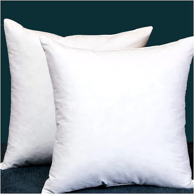 StarryBedding Feather Pillow Inserts (Set of 2)
