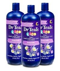 Dr. Teal’s 3-in-1 Bubble Bath (3-Pack)