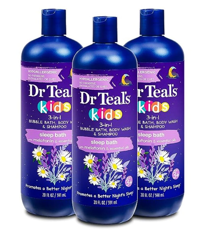 Dr. Teal’s 3-in-1 Bubble Bath (3-Pack)