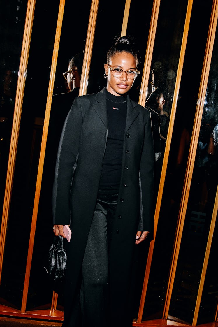 Taylour Paige at the Helmut Lang and Peter Do Party at the Boom Boom Room on September 8, 2023 in Ne...