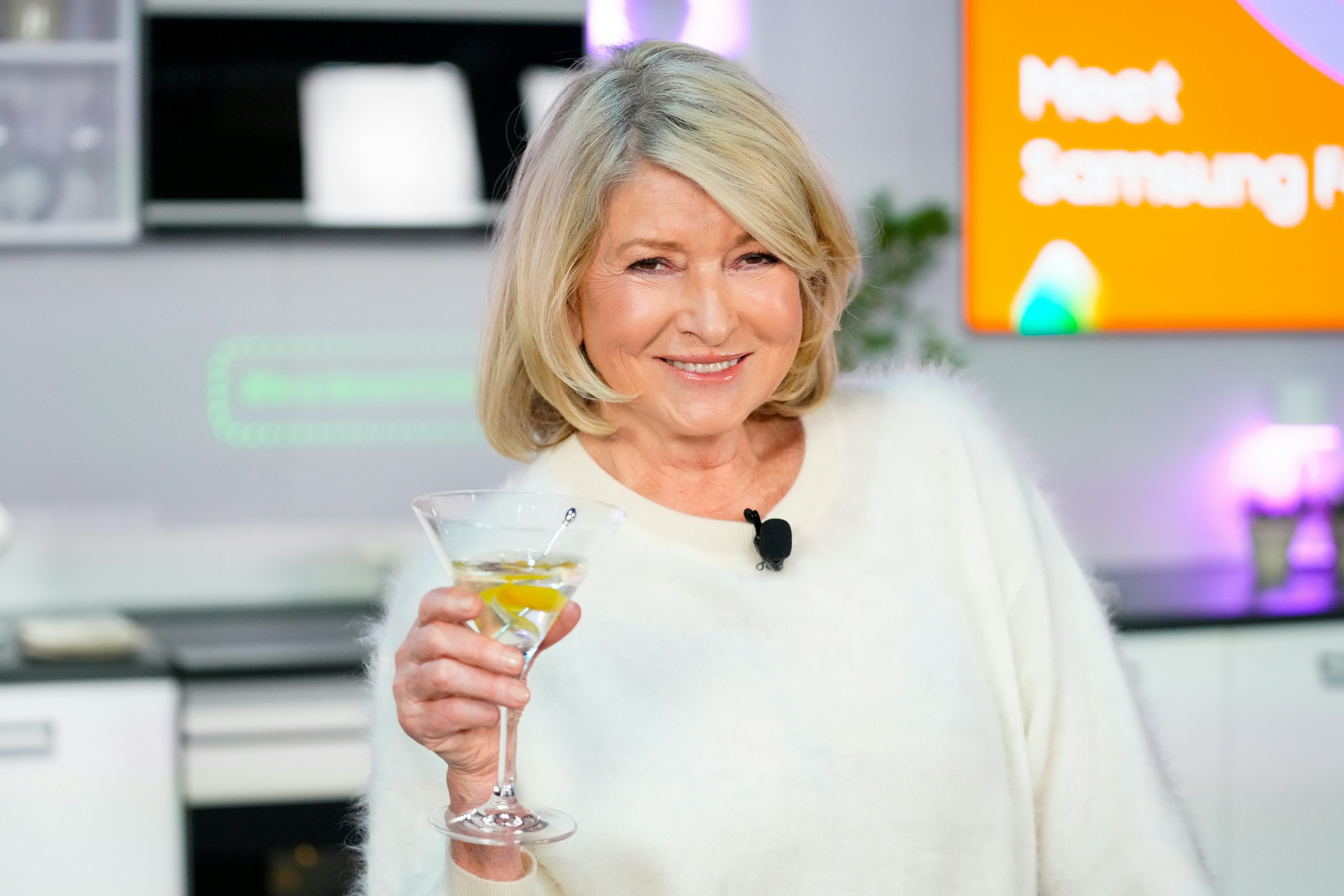martha stewart martha-tini cocktail 