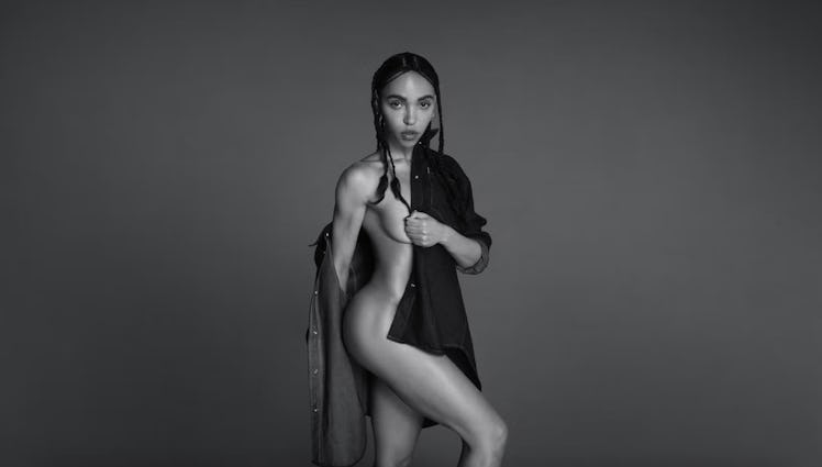 FKA Twigs in the Calvin Klein spring 2023 campaign.