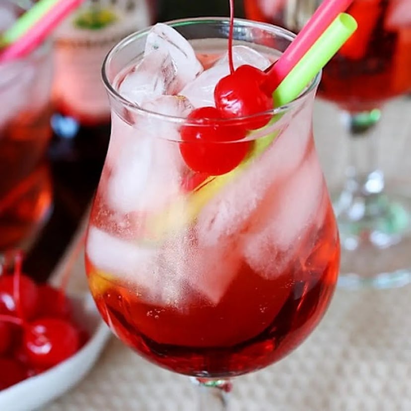 Cancer’s Dry January mocktail of choice is a Shirley Temple.