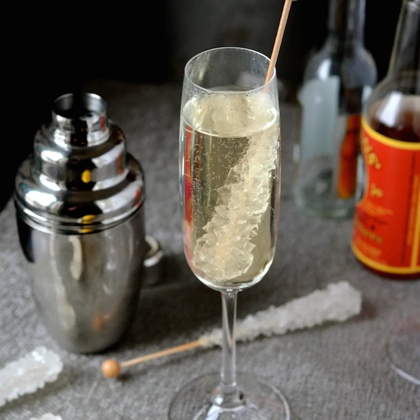 Libra’s Dry January mocktail of choice is a non-alcoholic French 75.