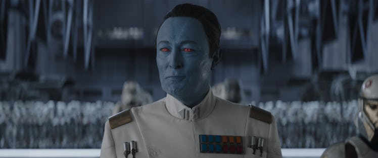 Lars Mikkelsen as Grand Admiral Thrawn in Ahsoka
