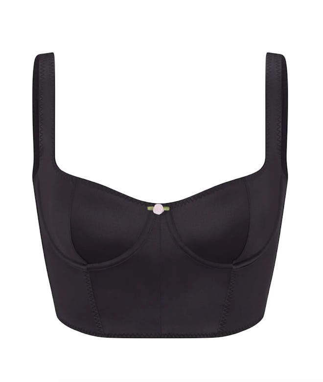 Stretch Satin Corset