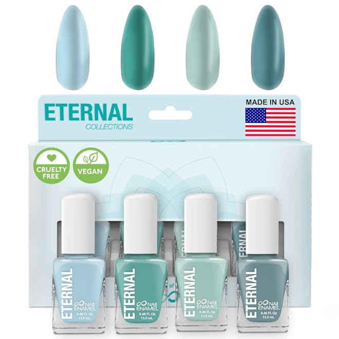 Eternal Green Nail Polish Set
