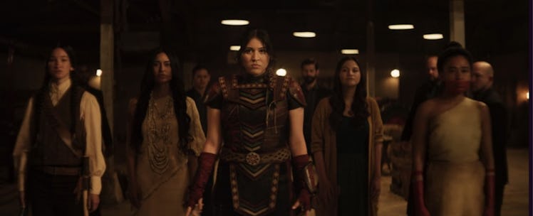 When she activates her power, Maya is surrounded by the women who came before her.