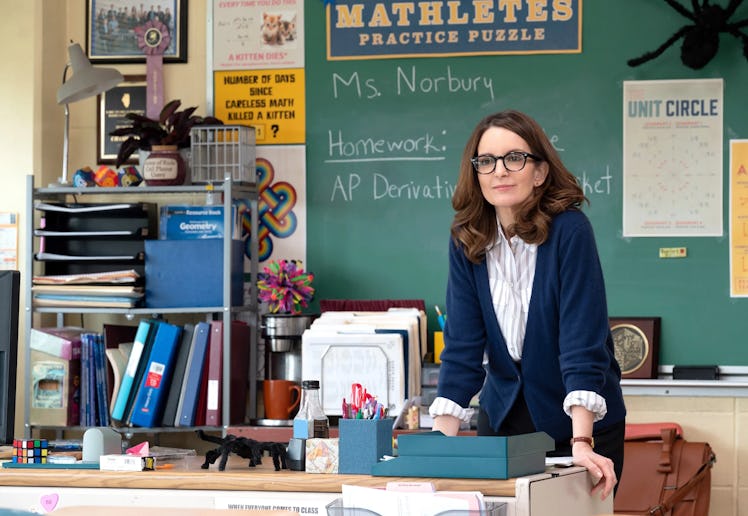Ms. Norbury dates Principal Duvall in the new 'Mean Girls' movie.