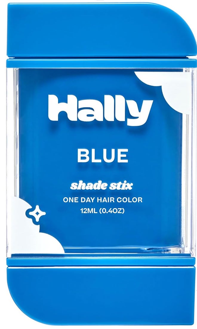Hally Shade Stix Temporary Wash Out Hair Color in Blue