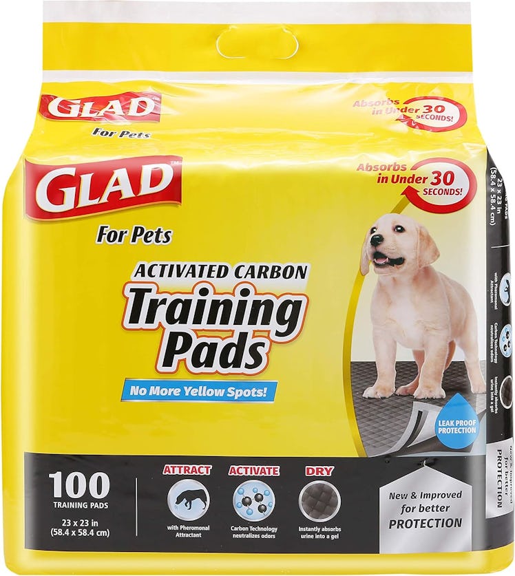 Glad Black Charcoal Dog Training Pads