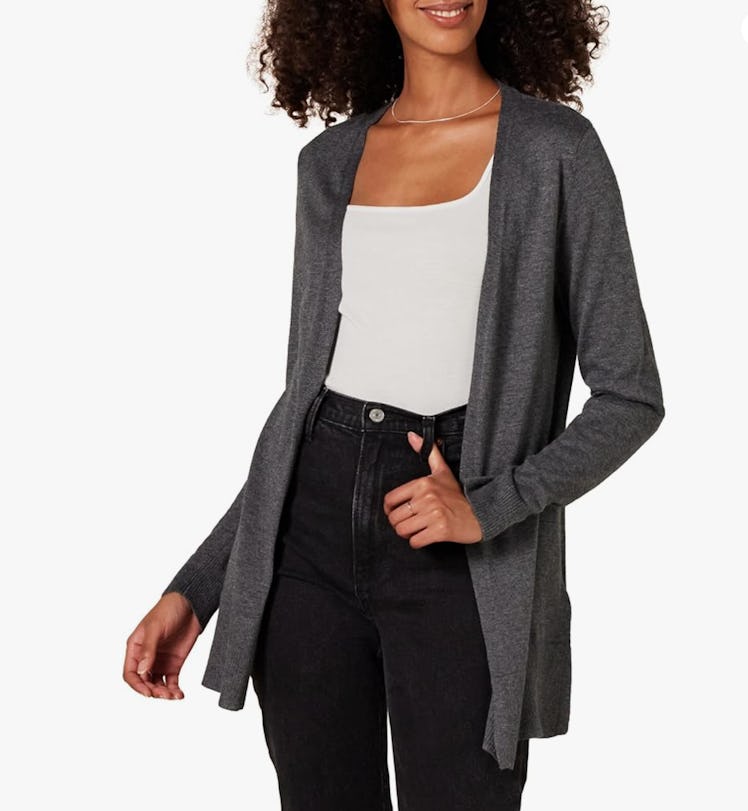 Amazon Essentials Lightweight Open-Front Cardigan Sweater