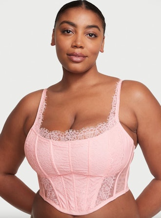 The Ultimate Plus Size Lace Corset in Black or White