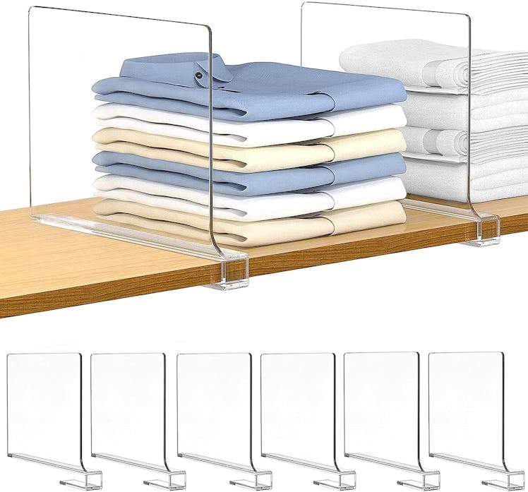 Aolloa Shelf Dividers (6-Pieces)