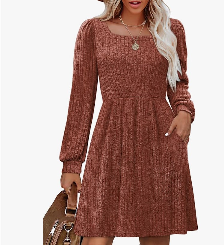 OFEEFAN Knit Dress