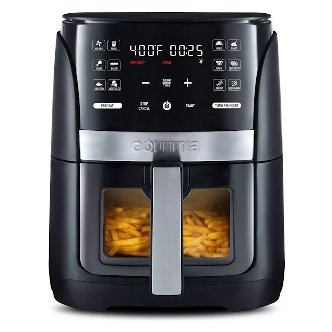 6-Qt Digital Window Air Fryer with 12 Presets