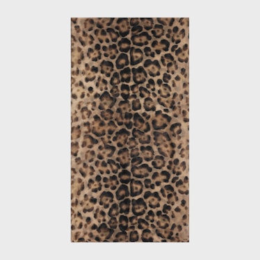 Stole In Leopard Print