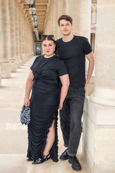 Ester Manas ve Balthazar Delepierre, 29 Haziran'da Palais Royal'de düzenlenen ANDAM Moda Ödülleri 2023'e katılıyor...