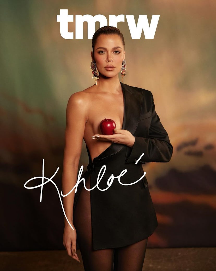 Khloé Kardashian is TMRW Magazine's latest cover star.