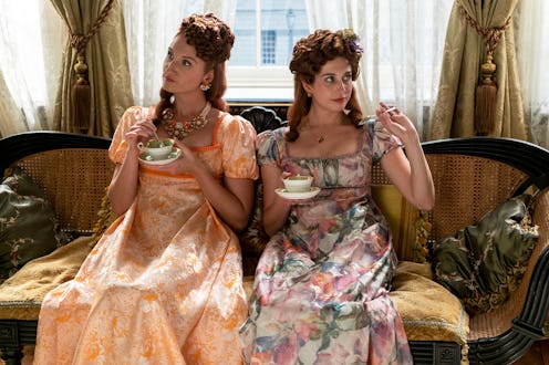The Featheringtons on 'Bridgerton.' Photo via Netflix