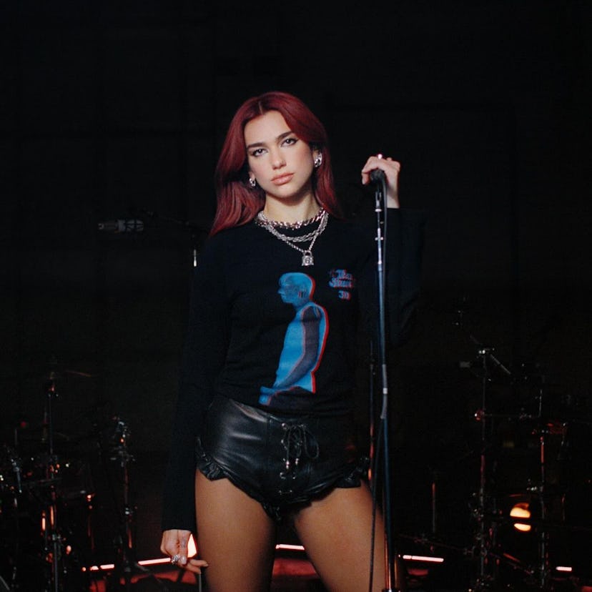 Dua Lipa in a photo posted to Instagram.