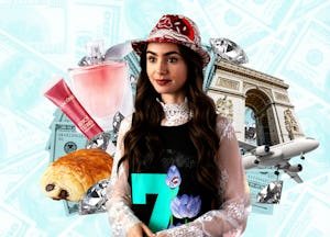 It costs a lot to live like Emily from 'Emily in Paris' for a day. 