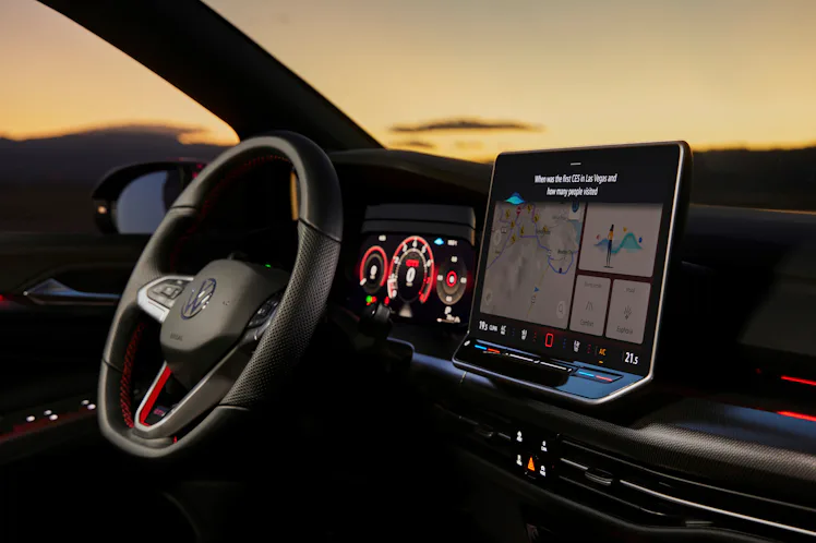 Volkswagen EV with with ChatGPT AI chatbot integration with its IDA voice assistant
