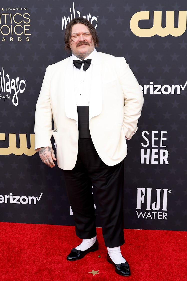 Matty Matheson attends the 29th Annual Critics Choice Awards at Barker Hangar on January 14, 2024 in...