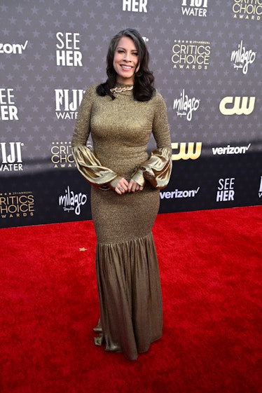 Cara Jade Myers, 14 Ocak 2024'te Barker Hangar'da düzenlenen 29. Eleştirmenlerin Seçimi Ödülleri'nde.