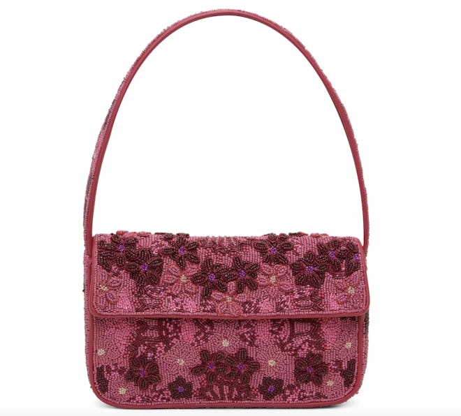 Pink Tommy Beaded Bag