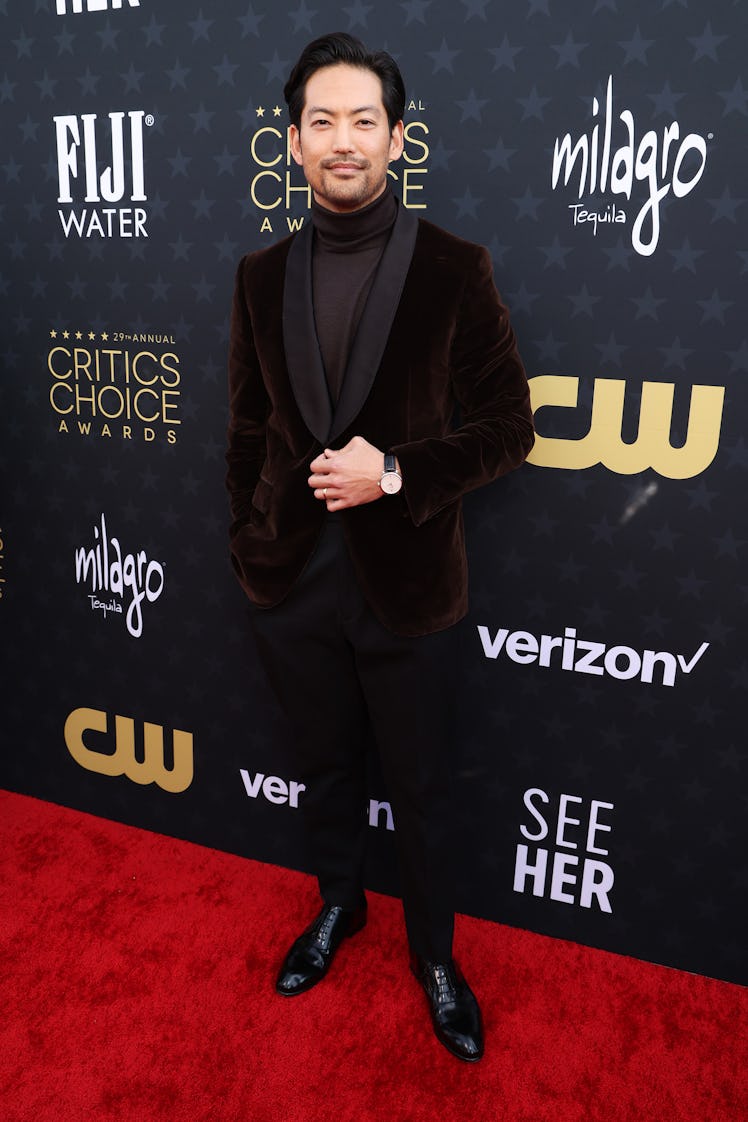 Joseph Lee attends the 29th Annual Critics Choice Awards at Barker Hangar on January 14, 2024 in San...