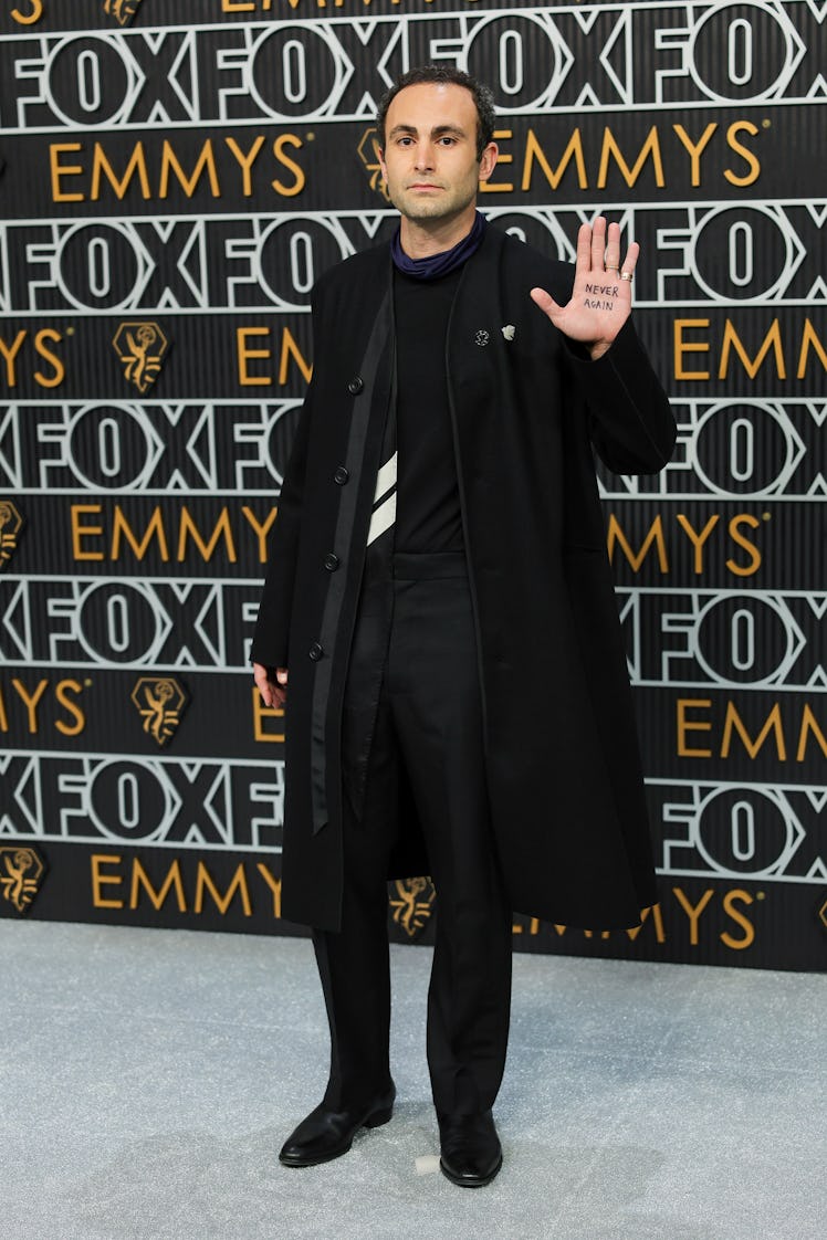 Khalid Abdalla attends the 75th Primetime Emmy Awards at Peacock Theater on January 15, 2024 in Los ...