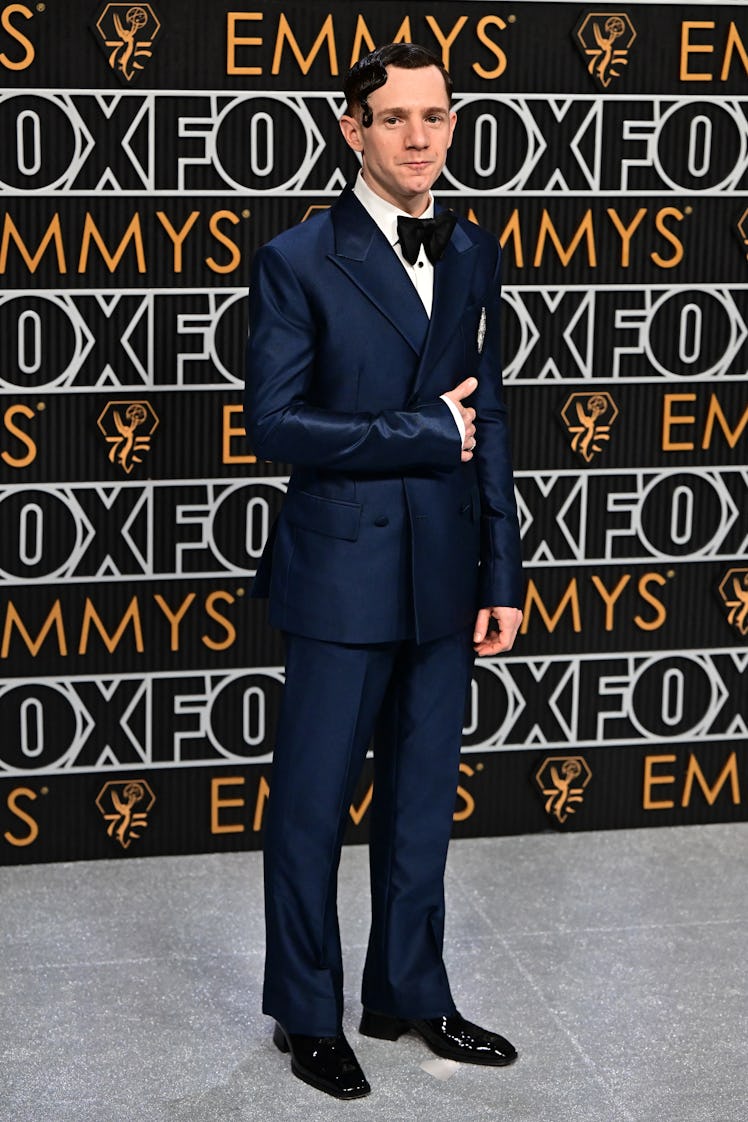 Chris Perfetti arrives for the 75th Emmy Awards at the Peacock Theatre at L.A. Live in Los Angeles o...