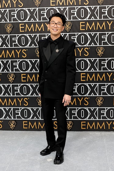 Lee Sung Jin attends the 75th Primetime Emmy Awards at Peacock Theater on January 15, 2024 in Los An...