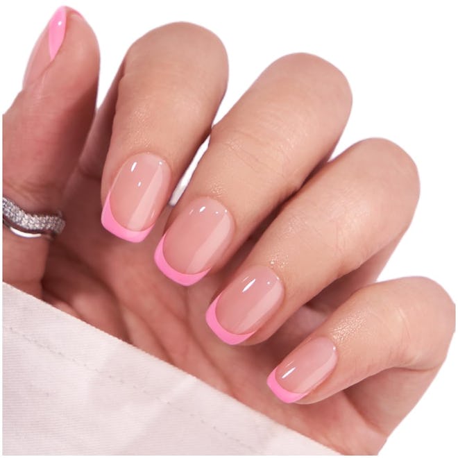 BTArtbox French Tip Press On Nails (30 Pieces)