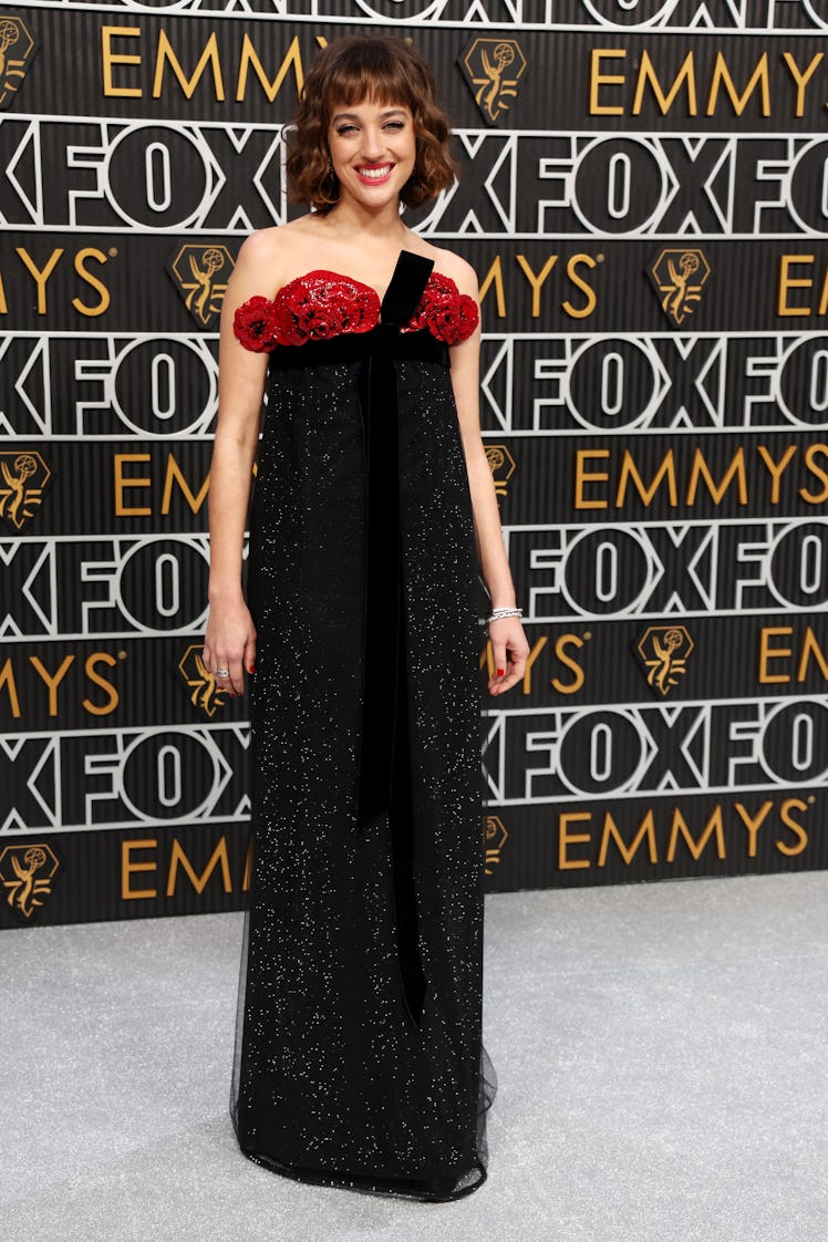 Beatrice Grannò attends the 75th Primetime Emmy Awards at Peacock Theater on January 15, 2024 in Los...