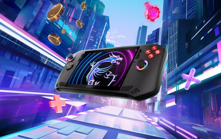 MSI Claw A1M handheld gaming PC announced at CES 2024