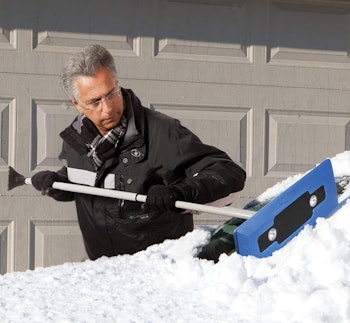 Snow Joe 4-in-1 Snow Broom