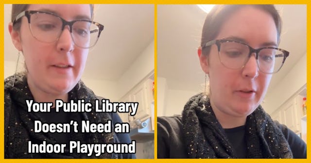 Librarians all over the country are fighting back against parents who want playgrounds inside public...