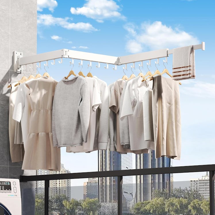 BOQORAD Wall Mounted Clothes Rack