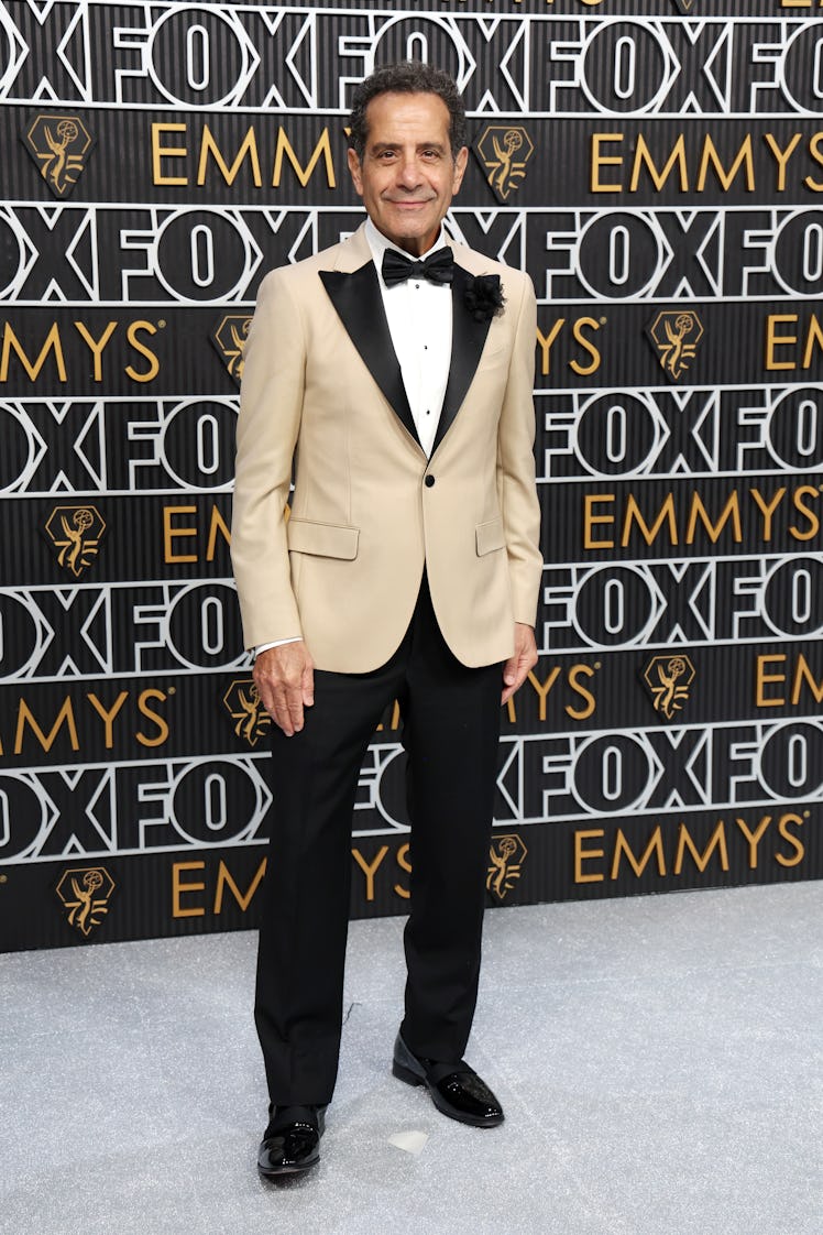 Tony Shalhoub attends the 75th Primetime Emmy Awards at Peacock Theater on January 15, 2024 in Los A...