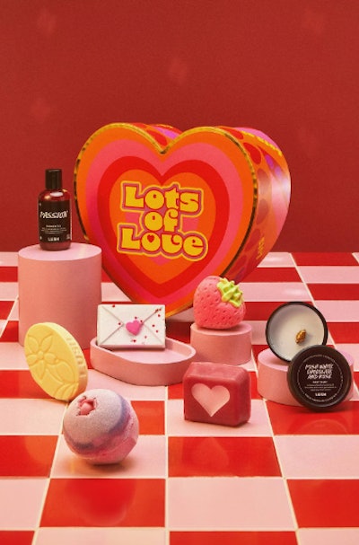 Lots Of Love Gift Set from lush, the perfect valentines day gift for pregnant women