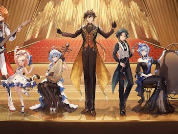 Genshin Impact Orchestra Concert 2023 Key art