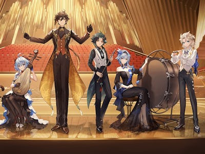 Genshin Impact Orchestra Concert 2023 Key art