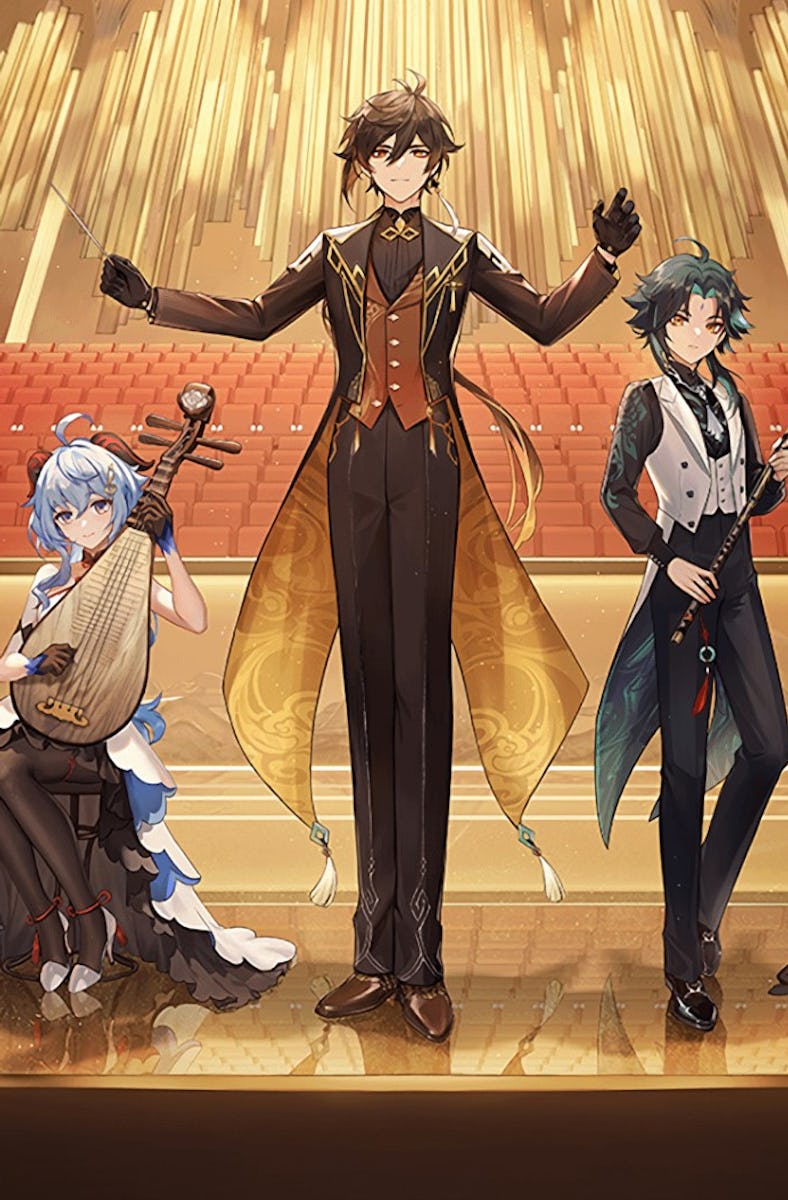 Genshin Impact Orchestra Concert 2023 Key art