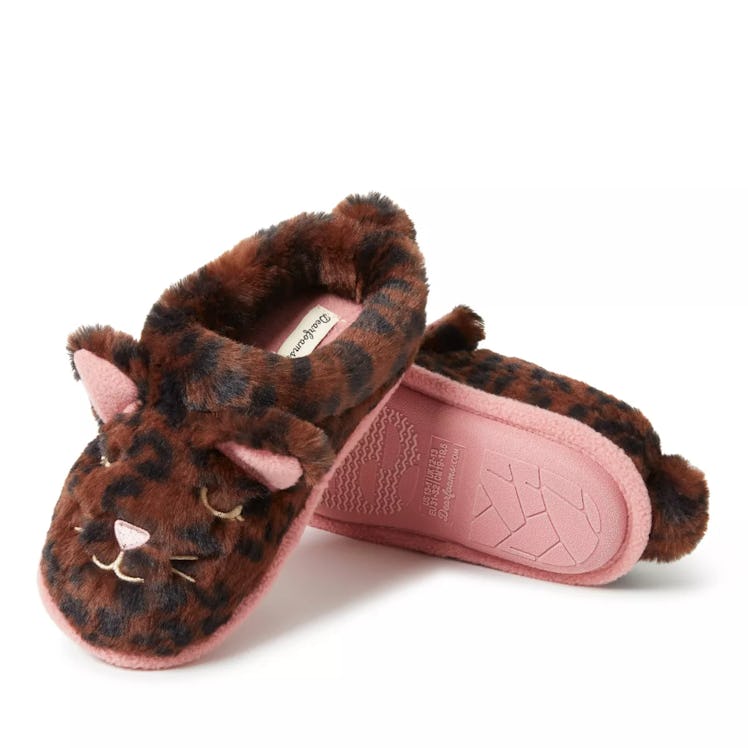 Peyton Animal Slip On Clog Slippers