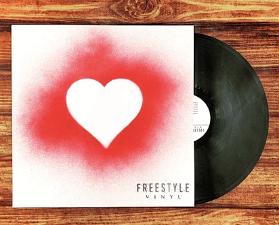 12" Custom Vinyl record, a sweet valentines day gift for new dads