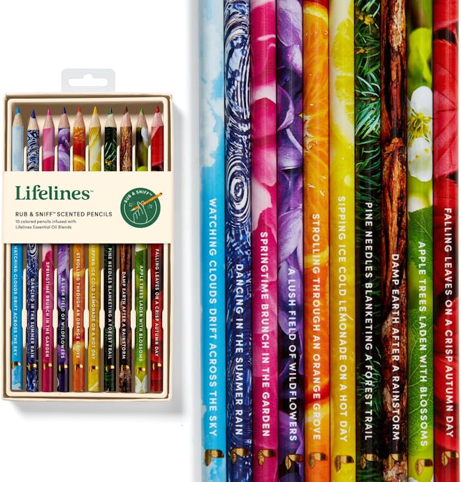 Lifelines Rub & Sniff Scented Colored Pencils